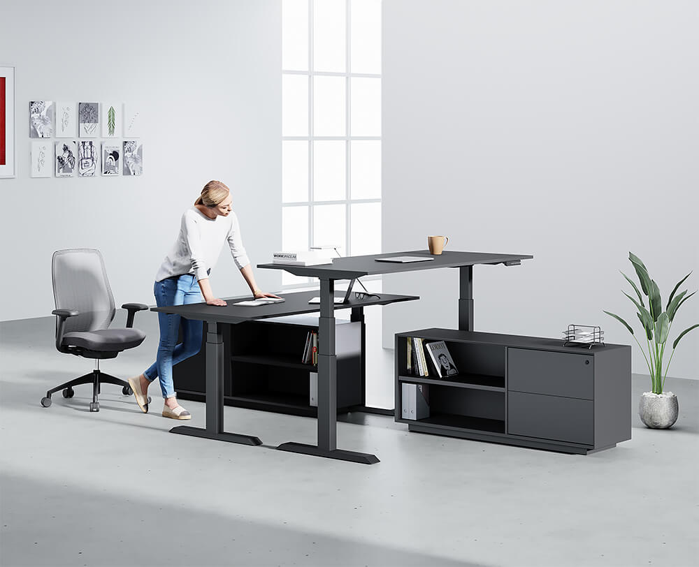 height adjustable desk