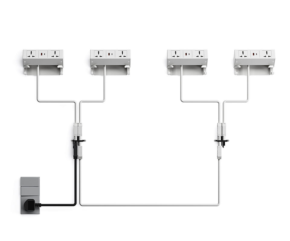 4x User Leon Cable Management