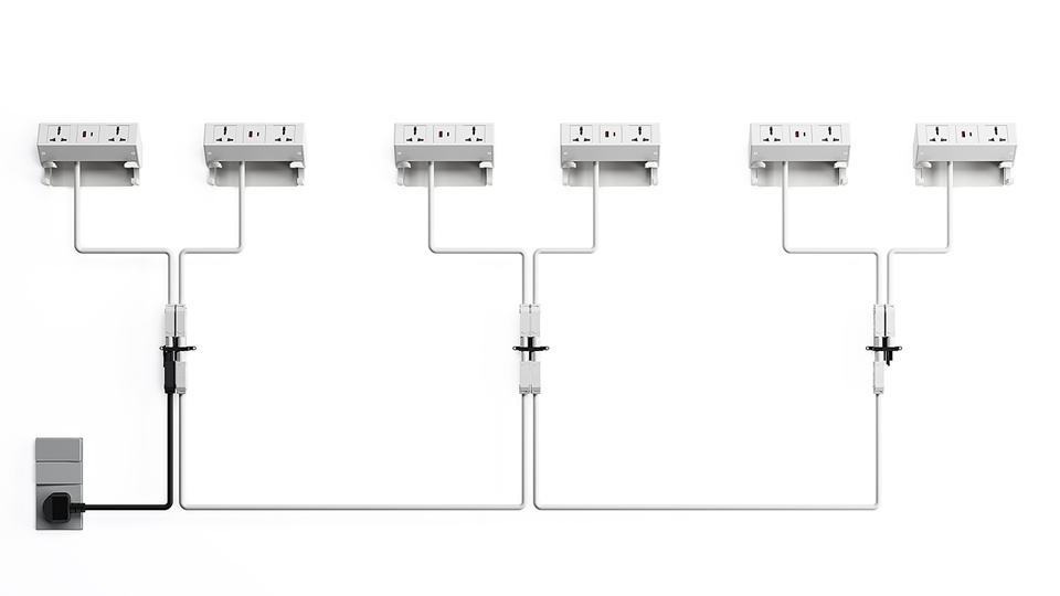 6x User Leon Cable Management