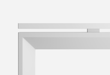 Ace White Worktop and Frame