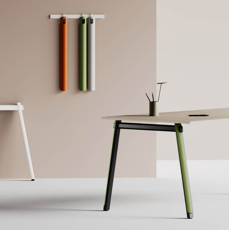 ARC Desk Frame