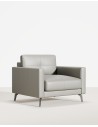Ayuni Genuine Leather Single Seater Sofa