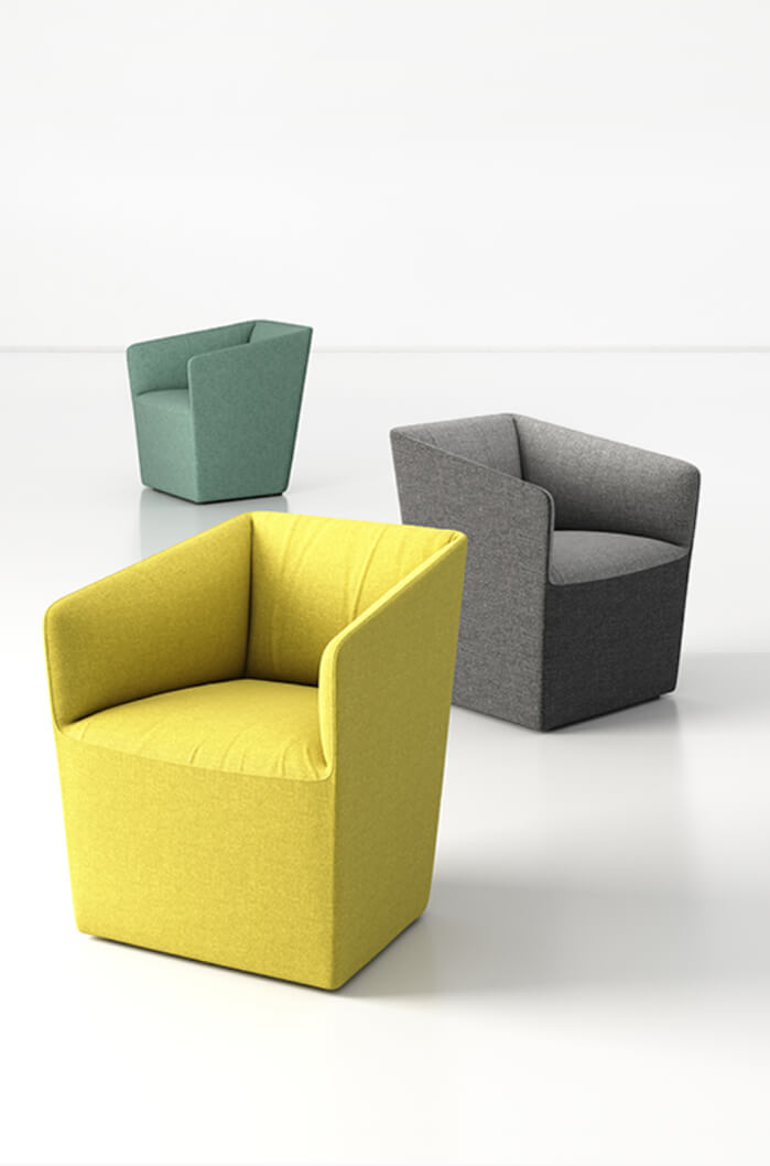 single seater sofa workspace