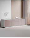 EDGE Metropolitan Nova White Low Height with Skirting Cabinet