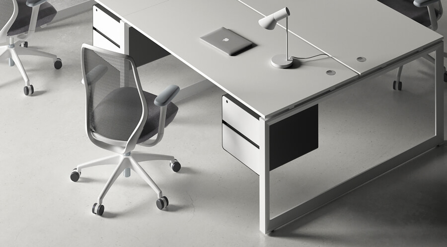 ARC Desk Frame