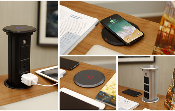 Automatic pop up socket