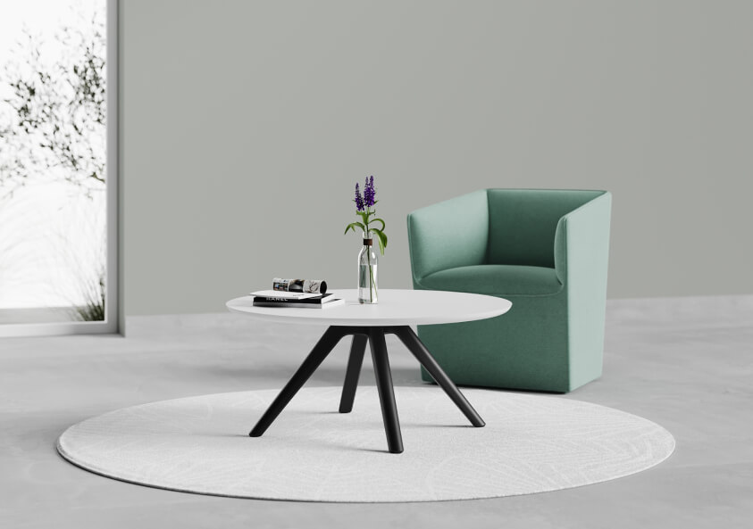 Maya Round Low Coffee Table