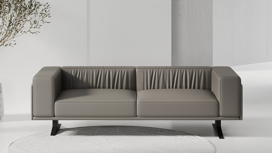 Nevada Genuine Leather Sofa