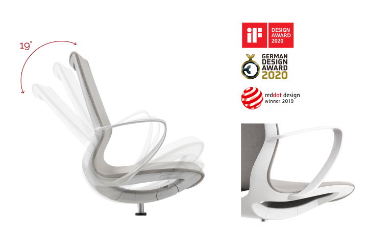 Marics Task Chair Dimension