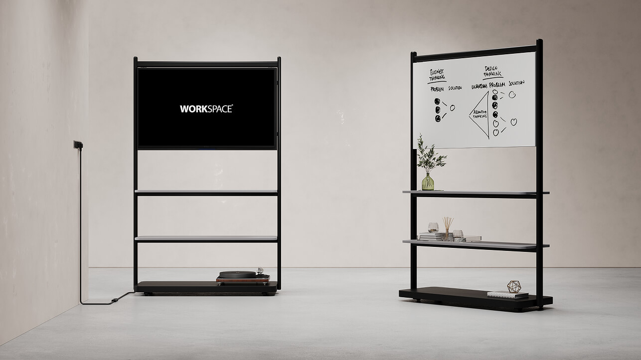 Memo TV Stand with White Board