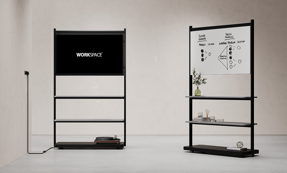 TV Stand with White Board