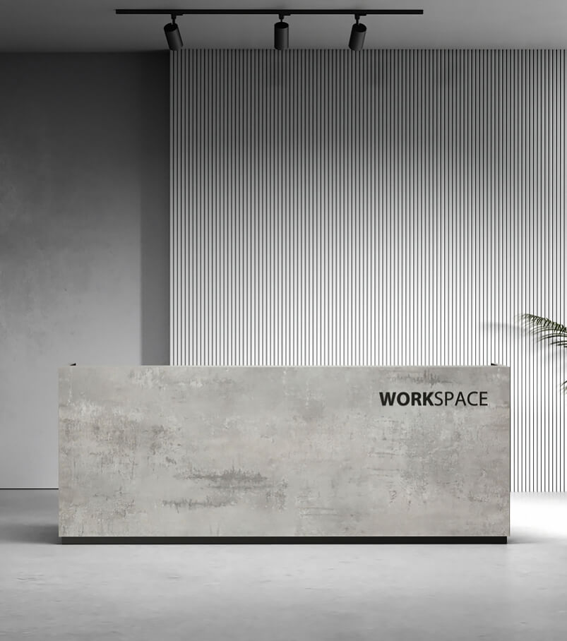 Reception desk