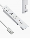 Single User Embedded Power and Data Socket Interlink Power Access